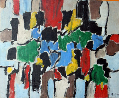 Arthur Pinajian. No. 203, Untitled, 26x31.5 in. , oil on canvas