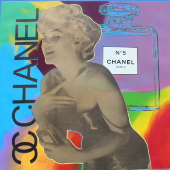 Steve Kaufman, 45x43 inches, silkscreen