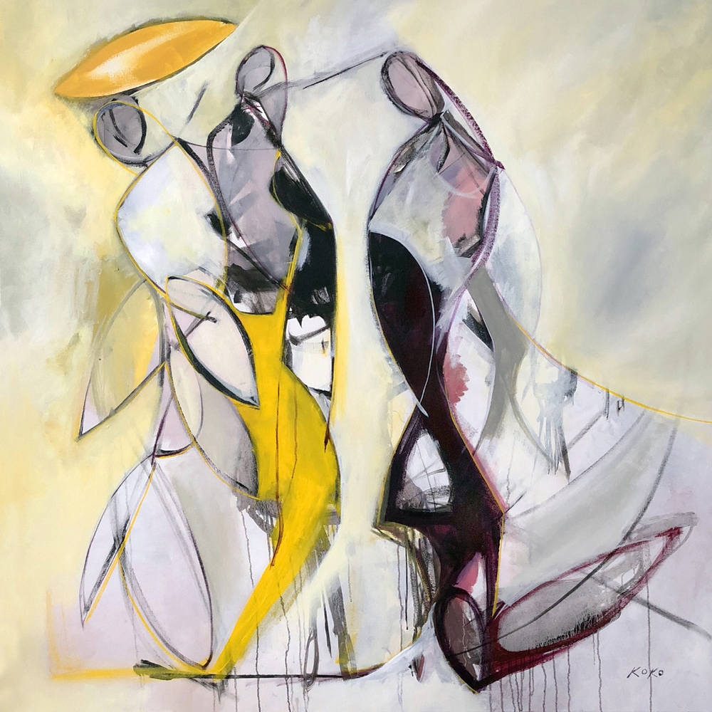 Koko, 48x48in. Tenors Musicians Series