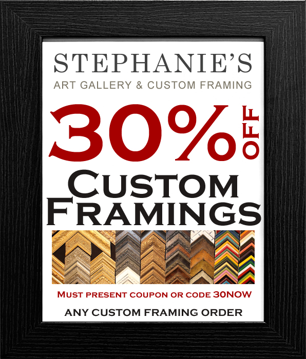 Stephanie's Art Gallery and Custom Picture Framing online