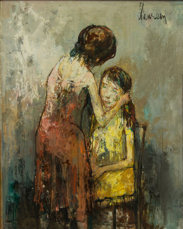 Jean Jansem, Mother and Daughter