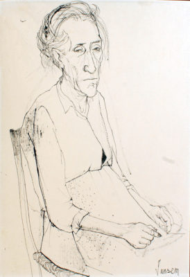 Jean Jansem, The old lady