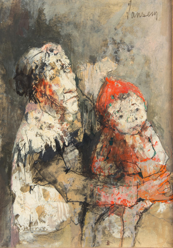 Jean Jansem, Mother and daughter
