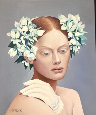 Minas Halaj, Floral Portrait