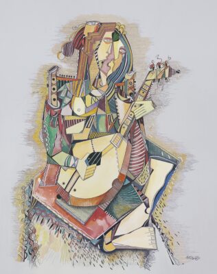 Girl With A Mandolin